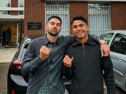 Marselino Ferdinan dan Sandy Walsh Nyoblos di Belgia