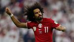 Momen Selebrasi Sulap Akram Afif di Final Piala Asia 2023