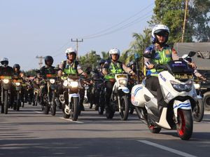 Polres Dumai dan Bawaslu Tingkatkan Patroli Tertibkan APK-Cegah Serangan Fajar
