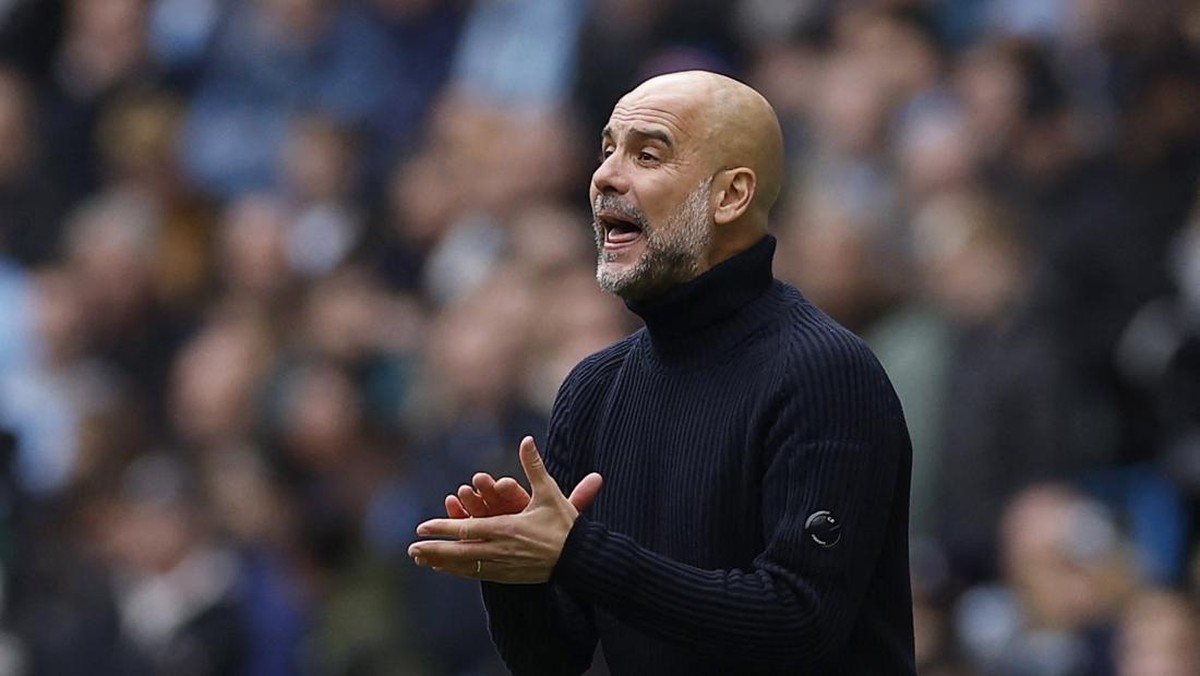 Pep Guardiola senang Man City bisa menangi laga sulit kontra Everton (Action Images via Reuters/JASON CAIRNDUFF)