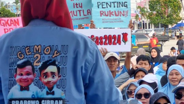 Potret Ramainya Pesta Rakyat Gemoy di Sorong