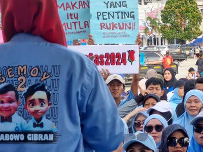 Potret Ramainya Pesta Rakyat Gemoy di Sorong