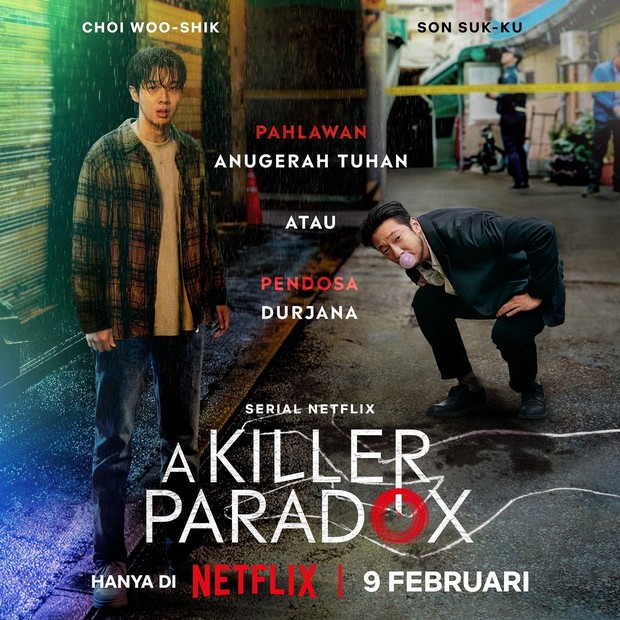 A Killer Paradox serial terbaru Netflix yang dibintangi Choi Woo Shik dan Son Suk Ku