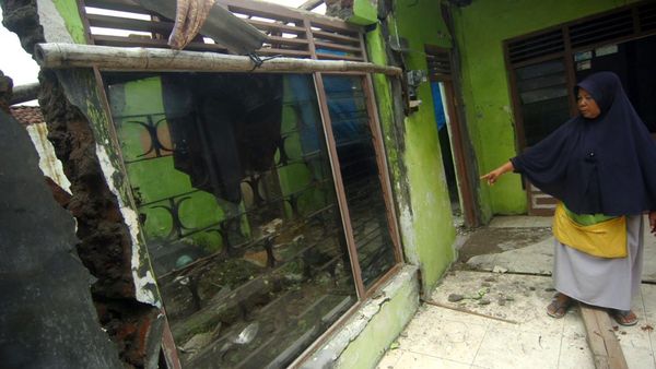 40 Rumah di Desa Kajen Tegal Rusak Imbas Bencana Tanah Bergerak