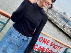 Deretan Selebriti Indonesia yang Sudah Nyoblos di Luar Negeri