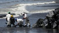 Duh, Tumpahan Minyak Cemari Pantai di Trinidad dan Tobago