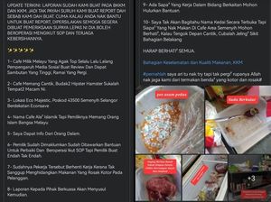 Mantan Chef Bongkar Kejorokan di Dapur, Kafe Ini Banjir Kritik! Mantan Chef Bongkar Kejorokan di Dapur, Kafe Ini Banjir Kritik!