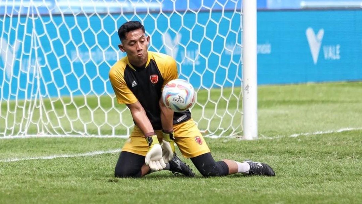 Foto: Kiper PSM Makassar, Reza Arya Pratama. (Dok. PSM Makassar)