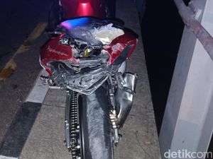 Tabrak Jembatan, Pelajar SMA Tewas Terpental ke Sungai Gianyar