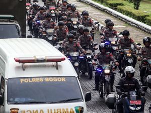 Pasukan Gabungan Siap Amankan TPS di Kabupaten Bogor Pasukan Gabungan Siap Amankan TPS di Kabupaten Bogor