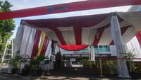 Intip Persiapan TPS Lokasi Presiden Jokowi Memilih