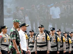 Kesiapan Aparat di Jabar Jelang Pencoblosan Pemilu 2024