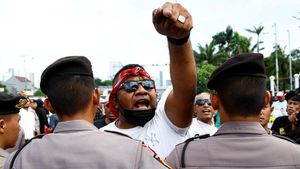 Potret Massa AMSI Demo Tolak Pemakzulan Jokowi