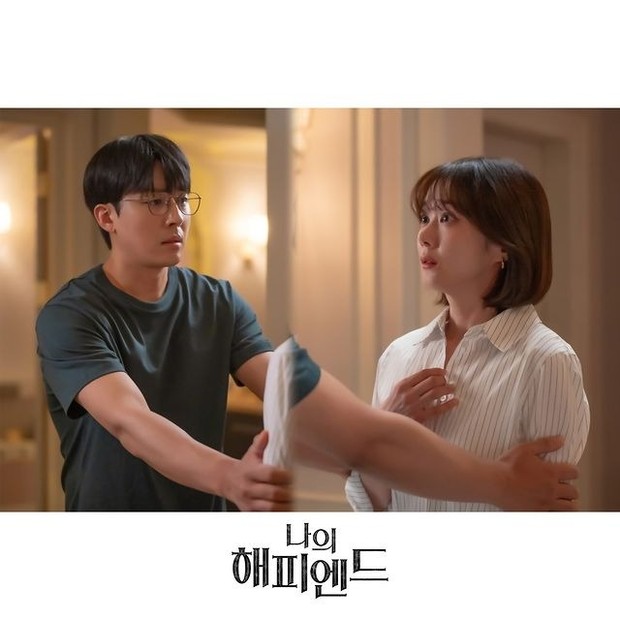 Son Ho Jun dan Jang Na Ra di drama My Happy End /Foto: instagram.com/tvchosuninsta naea hojun