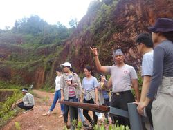 Kisah Aiptu Agustinus Sulap Bekas Lokasi Tambang Jadi Tempat Wisata