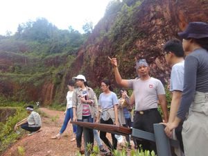 Kisah Aiptu Agustinus Sulap Bekas Lokasi Tambang Jadi Tempat Wisata