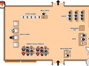 Bentuk TPS Pemilu 2024, Ini Skema Saat Mencoblos 14 Februari