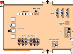 Bentuk TPS Pemilu 2024, Ini Skema Saat Mencoblos 14 Februari