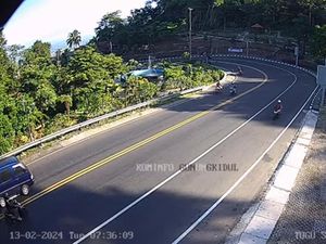 Lalin Jogja-Wonosari Pagi Ini Lancar, Selalu Kenakan Sabuk Pengaman!