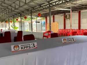 6 TPS Disiapkan di Lapas Semarang untuk Pemilu Besok 6 TPS Disiapkan di Lapas Semarang untuk Pemilu Besok