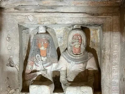 Potret Makam Pejabat Mesir Kuno Neferhotep Usai Direnovasi 20 Tahunan