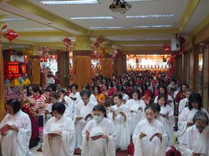 Melihat Lagi Perayaan Tahun Baru Imlek di Wihara Ekayana Arama