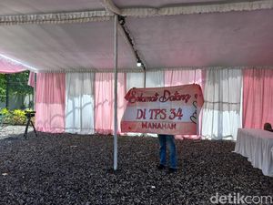 TPS Gibran Nyoblos Usung Tema Valentine, Bakal Bagikan Cokelat TPS Gibran Nyoblos Usung Tema Valentine, Bakal Bagikan Cokelat