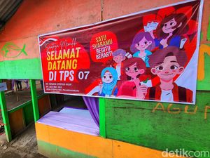 Ragam TPS di Sukabumi, Sulap Warung Makan-Pakai Gedung Sekolah