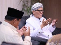 Sowan Rais Aam PBNU Jelang Coblosan, Prabowo Dapat Doa Khusus