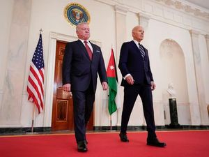 Bertemu Raja Yordania, Biden Dorong Jeda Pertempuran 6 Pekan di Gaza Bertemu Raja Yordania, Biden Dorong Jeda Pertempuran 6 Pekan di Gaza