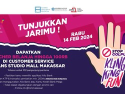Pesta Promo Pemilu 2024 di TSM Makassar, Cukup Tunjukkan Jari Bertinta!