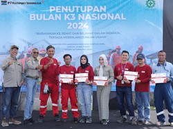 Tutup BK3N 2024, Smelter PTFI Raih Capaian 32 Juta Jam Kerja Selamat