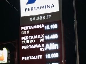 Heboh SPBU Tayangkan Teks All In Prabowo-Gibran 02 dan Penjelasan Pertamina Heboh SPBU Tayangkan Teks All In Prabowo-Gibran 02 dan Penjelasan Pertamina
