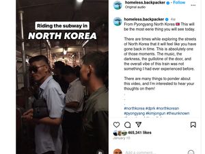 Viral Kereta Bawah Tanah Korea Utara Seperti di Film Horor Viral Kereta Bawah Tanah Korea Utara Seperti di Film Horor