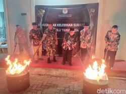KPU Magelang Musnahkan 11.260 Lembar Surat Suara Pemilu 2024