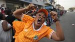 Suka Cita Warga Pantai Gading Rayakan Juara Piala Afrika