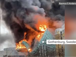 Baru Dibangun, Water Park di Swedia Dilalap Api