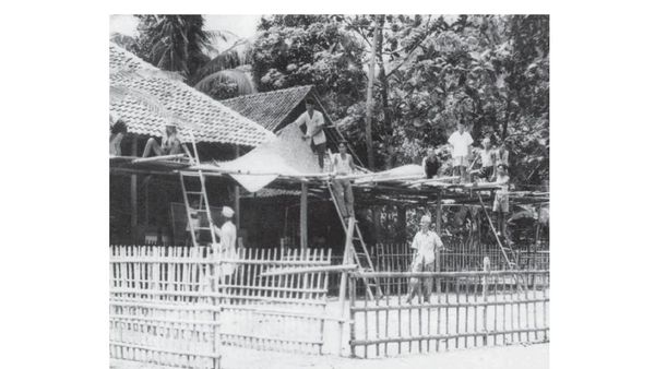 Potret Jadul Bangunan TPS Pemilu Pertama Tahun 1955