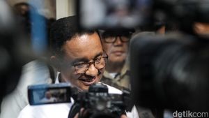 Begini Ekspresi Anies Saat Prabowo Unggul Quick Count