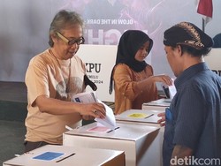 Butet Kartaredjasa Usai Nyoblos di Pakuncen: Mudah-mudahan Tak Ada Kecurangan