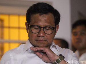 Ekspresi Tak Biasa Cak Imin Saat Hitung Cepat Tertinggal Jauh