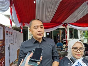 Eri Cahyadi Isyaratkan Bertahan di Surabaya karena Masih Ada Utang ke Warga Eri Cahyadi Isyaratkan Bertahan di Surabaya karena Masih Ada Utang ke Warga
