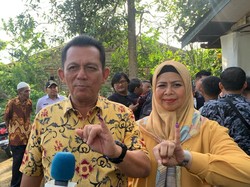 Gubernur Kepri dan Bupati Bintan Nyoblos di TPS 02 Tanjungpinang