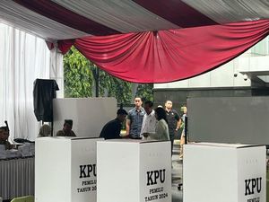 Prabowo-Gibran Unggul di TPS Jokowi Nyoblos Prabowo-Gibran Unggul di TPS Jokowi Nyoblos