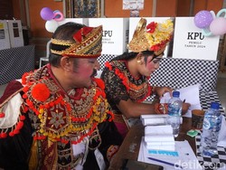 KPU Bali Klaim Partisipasi Pemilih di Pemilu 2024 Sudah 70 Persen