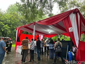 KPU Bareng IEVP Tinjau Pemungutan Suara di TPS Suropati Menteng