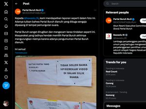 Partai Buruh Posting soal Masuk Daftar Anulir, Bawaslu Persilakan Lapor Partai Buruh Posting soal Masuk Daftar Anulir, Bawaslu Persilakan Lapor
