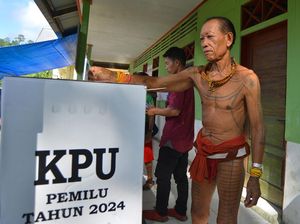 Foto-foto Pelaksanaan Pemilu 2024 di Mentawai