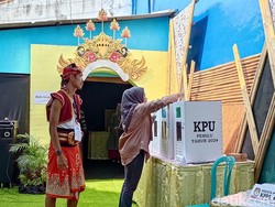 Partisipasi Pemilih di Banyuwangi hingga Siang Ini Capai 45%