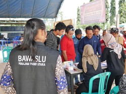 Pemilu Pertama di IKN Lancar, Pekerja Ramai-ramai Nyoblos di TPS